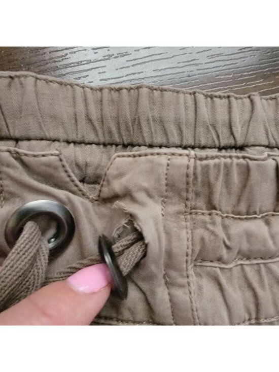 Free People Onset Cargo Pants Utility Y2K Parachute Relaxed Hipster Womens M - Picture 5 of 8